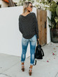 Stripes Loose Blouses&Shirts Top