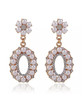 Casual Chic Faux Pearl Round Earring