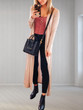 New Khaki V-neck Casual Long Cardigan Sweater