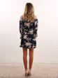 Casual Boho Off The Shoulder Floral Print Dress