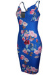 Casual Spaghetti Strap Floral Printed Vintage Bodycon Dress