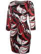 Casual Round Neck Fabulous Printed Bodycon Dress