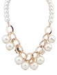 Casual Faux Pearl Chain Necklace