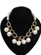 Casual Faux Pearl Chain Necklace