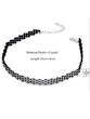 Casual Rhinestone Choker Necklace