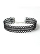 Casual Black Lace Hollow Out Choker Necklace
