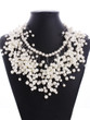 Casual Chic Faux Pearl Beaded Necklace
