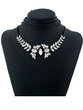 Casual Chic Faux Crystals Necklace