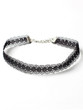 Casual Black Hollow Out Lace Choker Necklace
