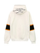 Casual Color Block Kangaroo Pocket Letters Drawstring Hoodie