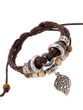 Punk Handmade Leaf Bracelet Accessories
