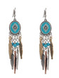 Turquoise Tassels Earrings Accessories