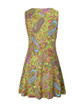 Casual Fantastic Paisley Printed Round Neck Skater Dress