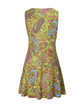 Casual Fantastic Paisley Printed Round Neck Skater Dress