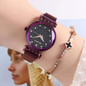 Luxury Magnetic Watch Women Starry Sky Watch | Magnet Watches