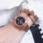 Luxury Magnetic Watch Women Starry Sky Watch | Magnet Watches
