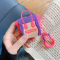 Cute Cartoon AirPods Case Silicone 3D Handbag Earphone Case
