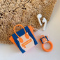 Cute Cartoon AirPods Case Silicone 3D Handbag Earphone Case