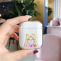Case For AirPods Clear Protective Cover Cute Cartoon Earphone Case