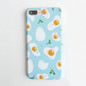 Cute Cartoon Egg Phone Cases Funny iPhone Matte Back Cover
