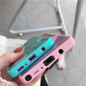 Candy Color Samsung Galaxy Cover 3D Geometric Mirror Phone Case