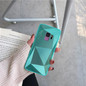 Candy Color Samsung Galaxy Cover 3D Geometric Mirror Phone Case