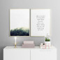 Forest Landscape Canvas Art Print Painting Poster, Nordic Style Wall Pictures for Home Decoration, Wall Decor BW004