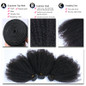 Mongolian Afro Kinky Curly Hair Extension Weave Human Hair Bundles 4B 4C Remy Hair 1 Or 3pcs Natural Color You May