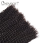 Oxeyegirl Afro Kinky Curly Hair Bundles 100% Human Hair Bundles Malaysian Curly Hair Weave Natural Color NonRemy Hair Extensions
