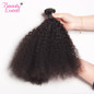 Afro Kinky Curly Weave Human Hair 3 Bundles Deal Brazilian Hair Weave Bundles 4B 4C Beauty Lueen Non Remy Hair Extensions