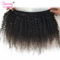 Afro Kinky Curly Weave Human Hair 3 Bundles Deal Brazilian Hair Weave Bundles 4B 4C Beauty Lueen Non Remy Hair Extensions