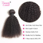 Afro Kinky Curly Weave Human Hair 3 Bundles Deal Brazilian Hair Weave Bundles 4B 4C Beauty Lueen Non Remy Hair Extensions