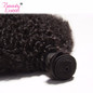 Afro Kinky Curly Weave Human Hair 3 Bundles Deal Brazilian Hair Weave Bundles 4B 4C Beauty Lueen Non Remy Hair Extensions