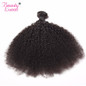 Afro Kinky Curly Weave Human Hair 3 Bundles Deal Brazilian Hair Weave Bundles 4B 4C Beauty Lueen Non Remy Hair Extensions