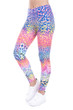 Women Legging Wild Dots Printed leggins High Waist Legins Woman Pants Stretch Leggings