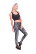 Bandana Printed Womens Fashion Slim Fit Legging Workout Trousers Casual Pants Leggings