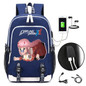 DITF DARLING in the FRANXX USB charging 17 inch laptop Backpack