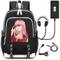 DITF DARLING in the FRANXX USB charging 17 inch laptop Backpack