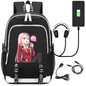 DITF DARLING in the FRANXX USB charging 17 inch laptop Backpack