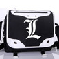 Anime Death Note L Logo Cosplay School Shoulder Bag