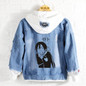 Noragami yato Men Hooded reflect light Denim Jacket
