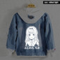 Kaguya-sama: Love Is War Kaguya Shinomiya hoodie Anime reflect light Denim Jacket