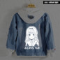 Kaguya-sama: Love Is War Kaguya Shinomiya hoodie Anime reflect light Denim Jacket