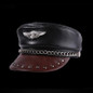 Elegant Cowhide Military Genuine Leather Hat
