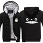 Miyazaki Hayao Cartoon Spirited Away Totoro Unisex Zipper Hoodies Coat