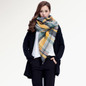 Brand Scarf Women Fashion Scarves  Blankets Soft Cashmere Winter Scarf warm Square Plaid Shawl 009