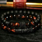 Luxury Natural Stone Tiger Eye Men Bracelet Set