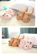 Pig Cute Cotton Fabric Home Slippers Winter  Indoor Slippers Unisex  Men And Women Slippers House Shoes Lovely Plush Warm Shoes