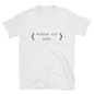 "Please Go Away" Short-Sleeve Unisex T-Shirt (White)