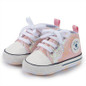 Baby Canvas Classic Sports Sneakers Newborn Baby Boys Girls Print Star First Walkers Shoes Infant Toddler Anti-slip Baby Shoes